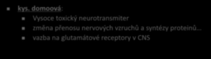 požití potravy Amnesie = krátkodobá porucha vědomí Slabé otravy: