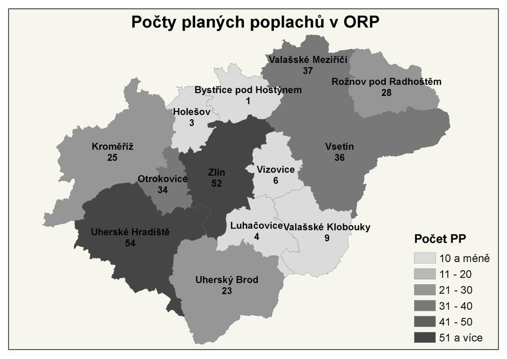 HZS Zlínského kraje, Statistická