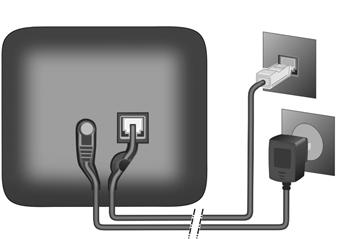 Kolébka Kolébka 4 2 1 5 3 Telefonní kabel zapojte do připojovací zdířky 1 na zadní straně kolébky, až zaskočí.