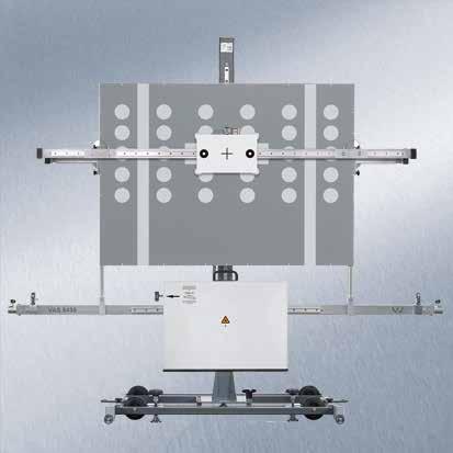 DAS Volitelné vybavení pro DAS 800/1000 pro vozidla mimo skupinu VW SCT 1415 S1 1 690 380 101 Přesná měřicí lišta pro montáž různých kalibračních terčů Bosch pro DAS 1000.