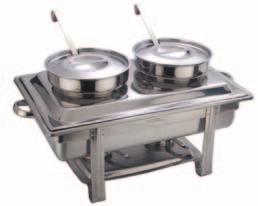 12180 80 3 800,00 2 040,- Chafing dish kulatý elektrický Kulatý chafing dish se skleněnou poklicí, nerezové provedení.
