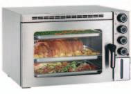 číslo: 12171 40 Toaster průchozí Mini Z nerezové potravinářské oceli 75 toastů za hodinu Regulovatelná rychlost pásu Rozměry: 290 (Š) x