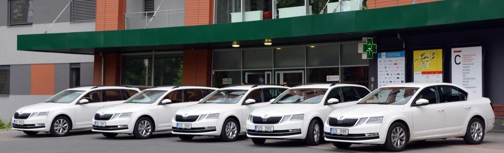 Vozidla CNG V rámci obměny vozového parku zakoupila prostřednictvím veřejné zakázky v roce 2017 Uherskohradišťská nemocnice 5 ks vozidel s alternativním pohonem CNG.