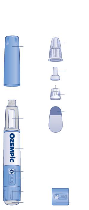 Pokyny k použití přípravku Ozempic 134 mg/ml injekční roztok v předplněném peru Před použitím předplněného pera Ozempic si pečlivě přečtěte tyto pokyny.