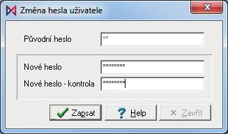 Klikněte na tlačítko Generování.! Upozornění: Doporučujeme, aby heslo obsahovalo minimálně 1 velké písmeno, 1 malé písmeno a 1 číslici.