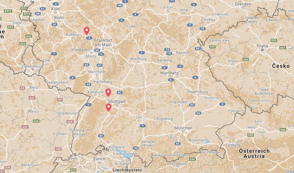 Analýza projektů NEZ v zahraničí Německo Herrenberg Mühlacker Limburg