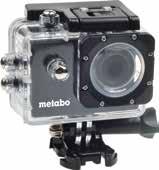 METABO AKČNÍ KAMERA ZDARMA Při nákupu zobrazených strojů v akci k tomu bezplatně získáte Metabo akční kamera** v hodnotě Kč 2.190,- (Kč 2.650, ).