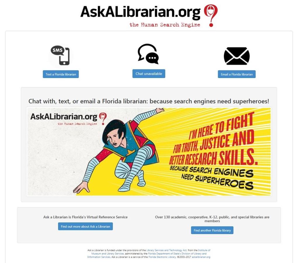 Ask a Librarian Florida s