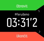 Tyto ikony jsou během vyhledávání šedivé a blikají. Jakmile je signál nalezen, změní se jejich barva na zelenou.