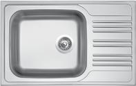 152,80 Modelový rad: Sinks Ukinox Vonkajšie rozmery: 915 500 mm Rozmery vane: 556 403 mm Hĺbka: 190 mm Spodná skrinka od 650 mm drez SET