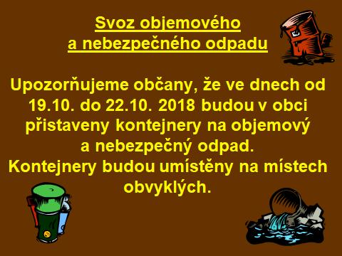 Informace Svatému proroku