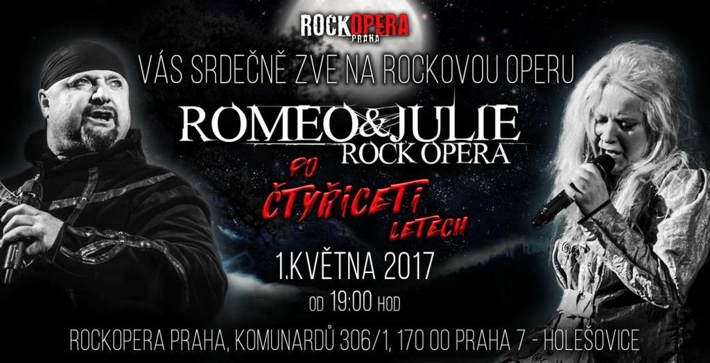 Akce RockOpery Praha květen 2017 1. 5.