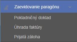 Strana 42 / 110 Rozpis platidiel je možné zadávať pri tvorbe pokladničných dokladov okrem dokladov typu vklad, výber a evidencii paragónu. Obrázok 37: Náhľad dokladu rozpis platidiel 3.