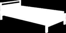 skrine - tyč na zavesenie prevedenie kaučukový masív farebné prevedenie: čerešňa antická 95x216 x 57 cm Posteľ PLNA - masívna posteľ s