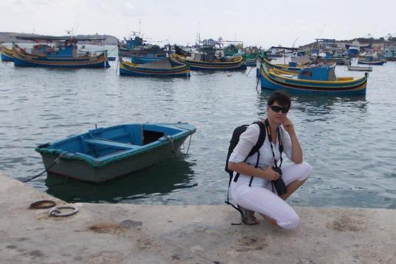 Valsová Lucie Letošní rok jsem navštívila ostrov Malta. Moc se mi líbilo v rybářském městečku Marsaxlokk.