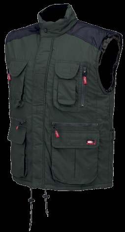 doplňky Balení: 10 ks 04008 HUGO (colour 040 blue) Padded bodywarmer with two outer pockets and two