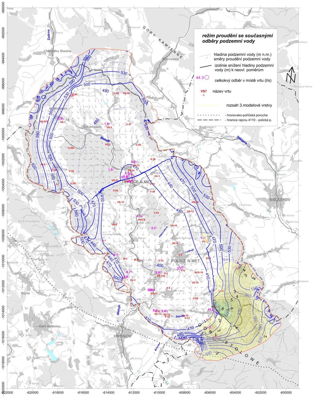 Obrázek 6-37: Tlakové poměry 3.