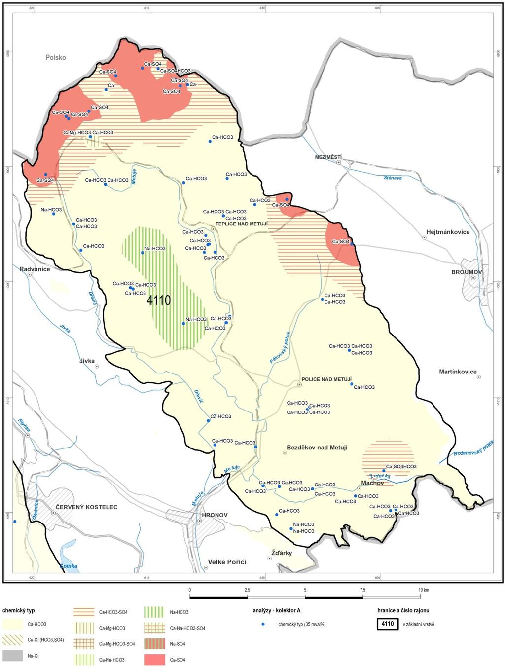 Obrázek 4-34: Chemický typ (35 meq%)