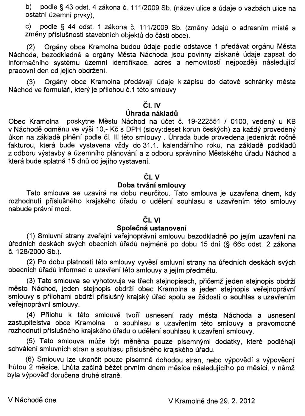 Strana 461 Věstník právních předpisů Královéhradeckého kraje Částka 8/2012 V Náchodě dne V