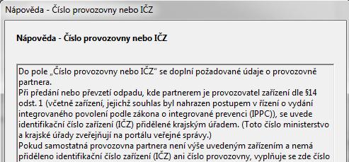 Lze je zvýraznit/skrýt ve formuláři tlačítkem vpravo nahoře: POZOR!