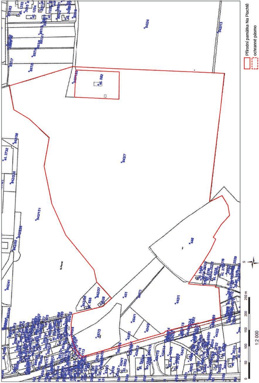 Částka 8/2013 Věstník právních předpisů Královéhradeckého kraje Strana 210 Katastrální mapa s