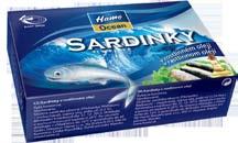 sardinky v oleji 125g