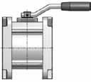 Normy Ventily splňují požadavky ATEX, ADR, RID, IMDG, TDT. Kulový ventil typ FF (Full Flow) obrázek přípojky materiál těsnění hmotn.