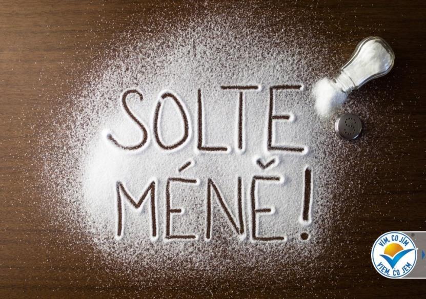 KAMPAŇ SOLTE MÉNĚ! (březen 2016) V souvislosti s mezinárodním Salt Awarness Week realizovala VCJP v březnu 2016 již druhý ročník cílené kampaně Solte méně!