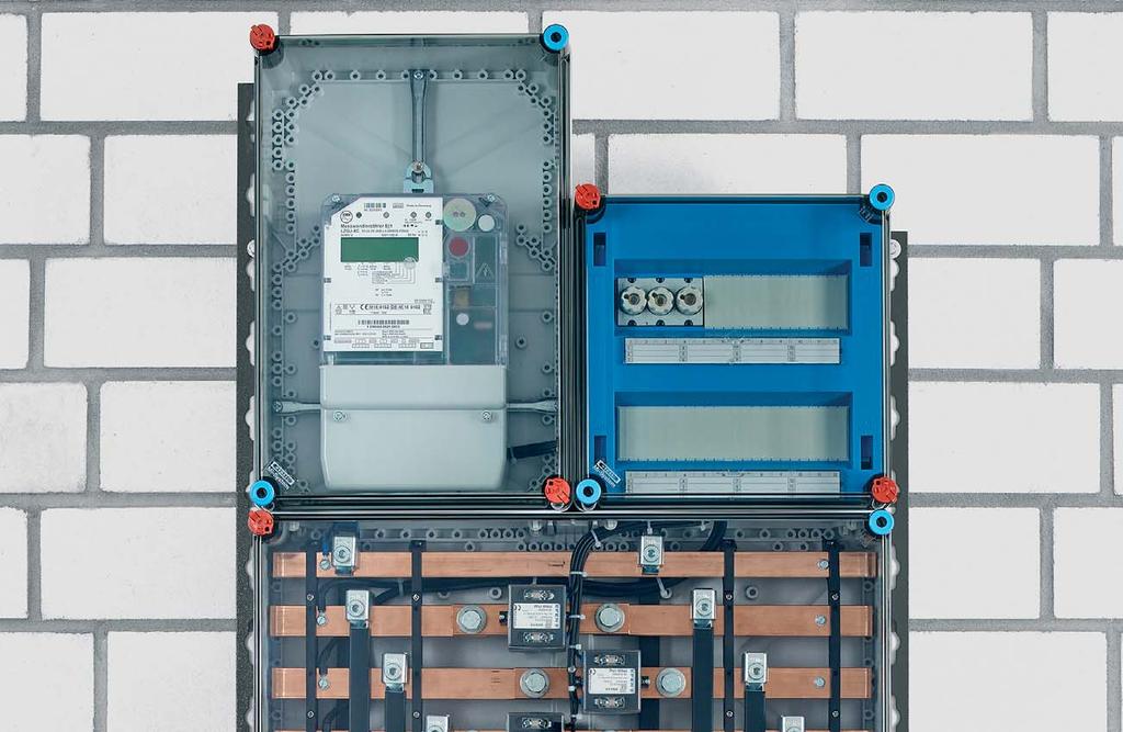 Elektroměrové skříně Pro měřidla KWH Řešení pro