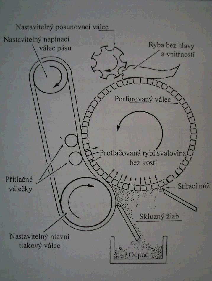 Obr. 10 Schéma technologie strojního dělení masa 6.3 Literatura vztahující se k problematice projektu: Literatura vztahující se k problematice projektu Pokorný, J.