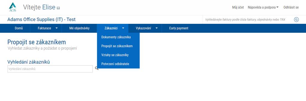 Jak vidíte, propojit se se zákazníkem pomocí řešení Propojení se zákazníky systému Tungsten Network je velice jednoduché.