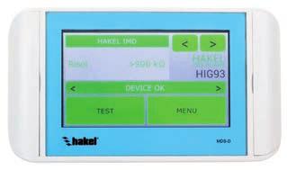 Zdravotní zařízení HAKEL ISOLGUARD MDS-D Modul dálkové signalizace pro zařízení řady ISOLGUARD Modul dálkové signalizace s displejem (MDS-D), řady ISOLGUARD, je zařízení vybavené dotekovým displejem