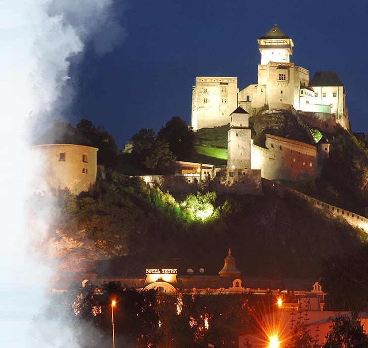 V Trenčíně #Trencin pomáháme zlepšit kvalitu každodenního života pomocí inovativních řešení Trenčínský hrad je třetí největší na Slovensku Smart City