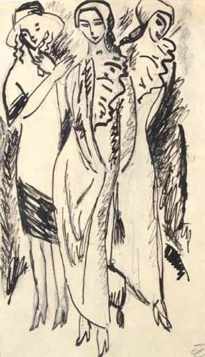 ; oboustranný obraz zadní strana: Figura, kresba tužkou, 21 x 12 cm; nesignováno; DU přípis (1910); konzultoval a pravost potvrdil PhDr. J. Machalický 20.