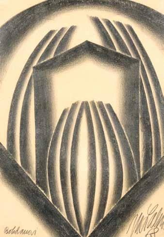 KOTÍK PRAVOSLAV (1889 1970) KŘIVKY ŽEN, 1922 kresba sépií, 25 x 35 cm, sign. PD P. K. 22; oboustranný obraz zadní strana: Kráska a zvíře, litografie, 25 x 35 cm, sign.