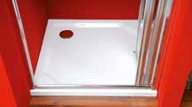 celkový vzhled zástěny síla skel 6 mm novinka sprchové dveře v čirém skle je možné polepit designovou fólií z dvanácti různých dekorů viz str.