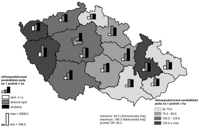 844,4 ha) podprůměrná.