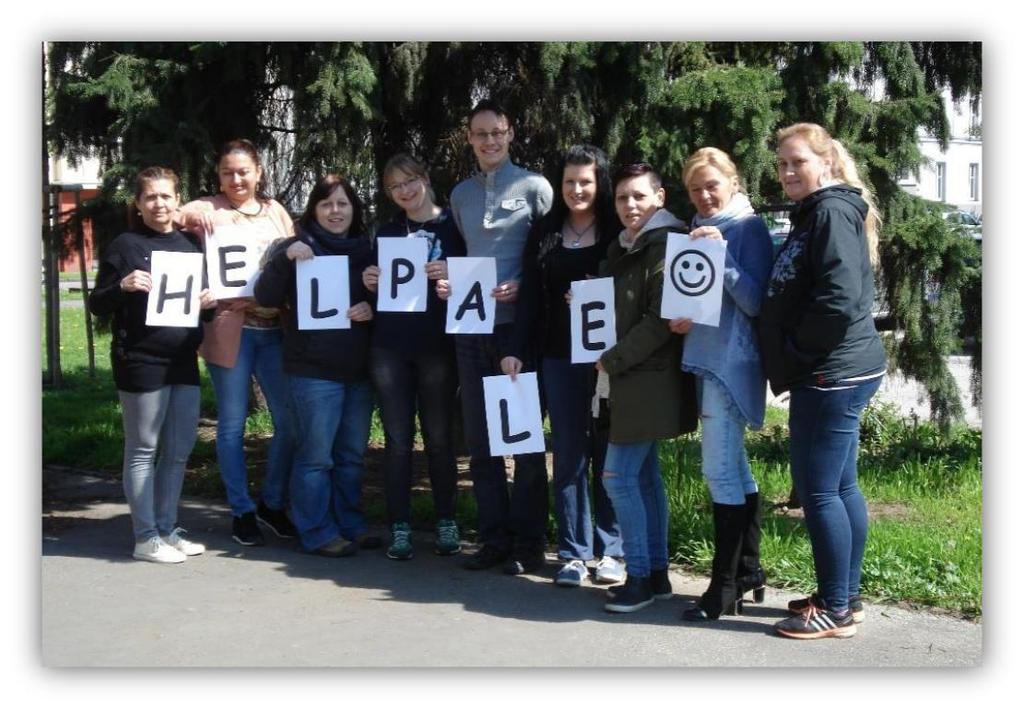 Organizační jednotka Helpale Složení týmu Helpale: Mgr. Lucie Mastná - ředitelka sociálních služeb, koordinátorka projektů Tým Sociálně právní poradny Mgr. Lucie Olszowská Mgr.