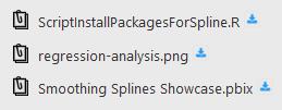 Data Smoothing with Splines Následuje