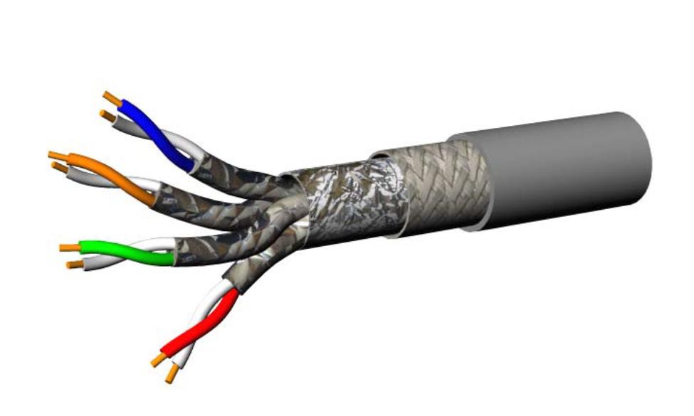 rozdílem napětí 0,5V) (10GBASE-T modulace PAM16, symbol vyjádřen