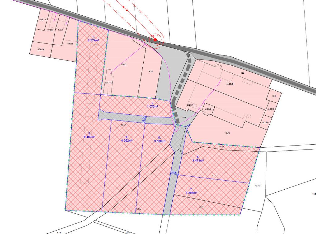 OBEC DOBŘÍŇ ÚZEMNÍ STUDIE PLOCH Z3 a P3 Pořizovatel: Projektant: Městský úřad Roudnice nad Labem,