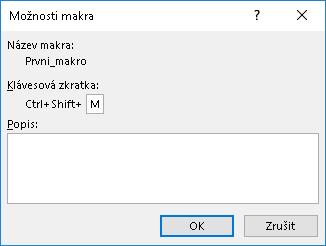 abecedu. Klávesová zkratka Ctrl + Q, která spolehlivě fungovala v dřívějších verzích Excelu, není od verze 2013 již použitelná, protože je rezervována pro rychlou analýzu dat.