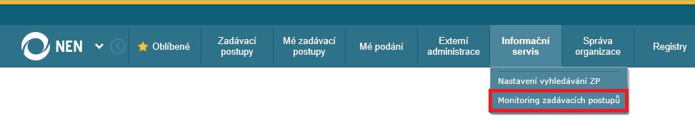 Obrázek 22 Zobrazení výsledků sestav informačního servisu 4.