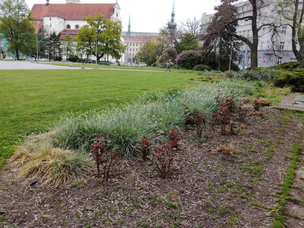 Moravské náměstí Park pod hradem Špilberk