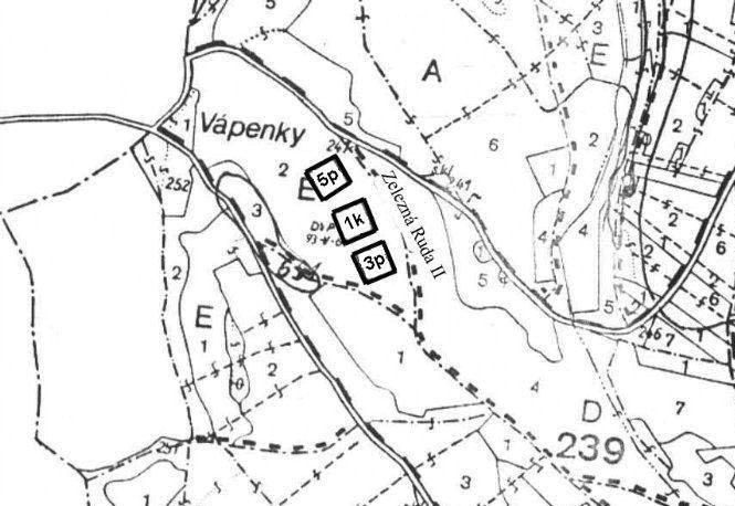 Šumava Mts. in 1969 in 4-year ol orway spruce stans as the parts of the fourth group of thinning series. The series consists of three comparative plots with imensions 5 m x 5 m, i. e..25 ha each.