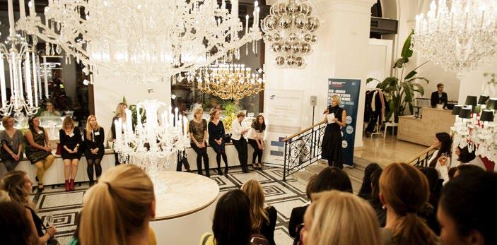 Vie de la Chambre Ze života komory WOMEN S BUSINESS CLUB: CRYSTAL LADIES EVENING L objectif essentiel du projet, sous les auspices du Women s Business Club était d organiser un rendez-vous