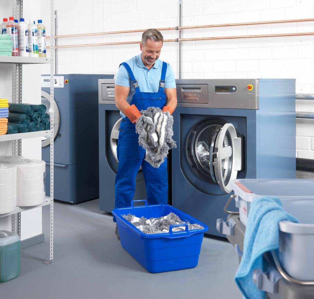 Přidaná hodnota Miele Perfektní čistota a hygiena v každém ohledu Každá oblast použití klade na moderní úklid a čištění budov odlišné požadavky.