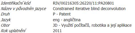 Hodnocení výsledků výzkumných organizací v roce 2012 Důvod vyřazení :