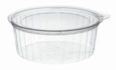 Kelímky kulaté a oválné s odděleným víkem Separate lid round and oval containers