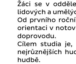 I. stupeň Učební plány pro přípravné studium ke vzdělávání v základním studiu a základní studium I. stupně Hra na kytaru PS I. stupeň 1. r.